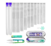 Bead Needles 102 - Functional Manufacturing Tool Parts, Compact, Bracelets Embroidery With For, Knitting, Crochet Weaving | Multipurpose Outdoor Indoor Utility Portable