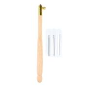 Bead Needles for Embroidery - Threading Tool with Wooden Handle - Crochet Beads Needles | For Sequins Applications Sewing Fabric Crafts Friend Adult Mother Grandma
