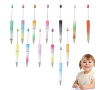 Bead Pen - Smoothly Write Refillable Pens with Beads Creativity | Kids Party Favors for Homework, Signing, Working, Examination, Journaling