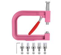 Bead Punch Machine | Manual Jewelry Press | Jewelry Making Applicator DIY Handmade Crafts for Wedding Hat Decoration Clothing and B