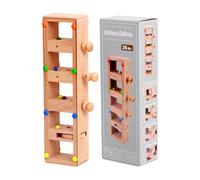 Bead Puzzle Toy-Fine Motor Skills Boosting, Bead Sorting Wood Game |learning toySupports Spatial Cognition Development And Problem-solving Skills By Engaging Young Minds With Interactive Chal