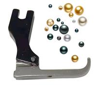 Bead Sequin Presser Foot for Sewing Machine, Wedding Dress Bead Fabric Sewing Machine Accessories Walking Foot