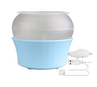 Bead Spinner - Rotating Bead Loader, Wood Base Threader | Lightweight Craft Supply, Jewelry Tool, Adjustable Fast Beading Machine Bracelet Making Kit for Beginners and Jewelry Makers, 11 X 11 X 11cm