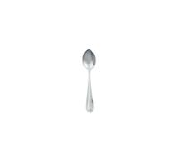 Bead Stainless Steel Cutlery Set - Pack of 12 - Parish Pattern Silverware, 18/0 Stainless Steel, Beaded Border Solid Handle Design, Durable Tableware for Home & Commercial Use - Bead Coffee Spoon