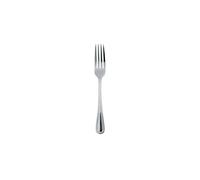 Bead Stainless Steel Cutlery Set - Pack of 12 - Parish Pattern Silverware, 18/0 Stainless Steel, Beaded Border Solid Handle Design, Durable Tableware for Home & Commercial Use - Bead Dessert Fork