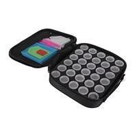 Bead Storage Containers Durable Rhinestone Painting Case, 30 Grids Transparent Portable Art Container for Jewelry Making