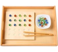 Bead Transfer Toy, Fine Motor Skills Practical Life Material,Model A