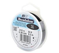 Beadalon Bead Stringing Wire, Black