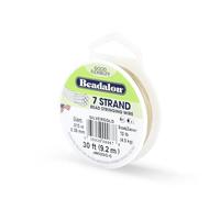 Beadalon Bead Stringing Wire, Silvergold