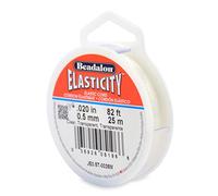 Beadalon 0.5 mm 25 m Elastcity, Clear