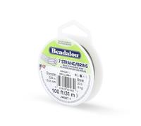 Beadalon 7-Strand Wire 0.61 mm Diameter - 31 m Bright Reel