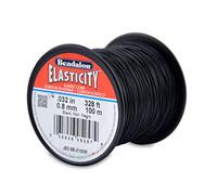 Beadalon 0.8 mm 100 m Elastcity, Black