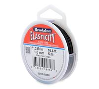 Beadalon 1.0 mm 5 m Elastcity, Black