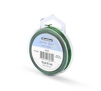 Artistic Wire Tarnish Resistant Colored Copper Craft Wire, Green, 18 Gauge, 10 yd