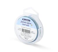 Artistic Wire Tarnish Resistant Colored Copper Craft Wire, Aqua, 20 Gauge, 15 yd