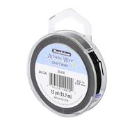 Beadalon 15-Yards Artistic 20-Gauge Wire, Black