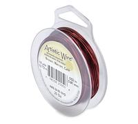 Beadalon 15-Yards Artistic 20-Gauge Wire, Brown