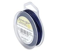 Beadalon 15-Yards Artistic 20-Gauge Wire, Dark Blue