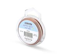 Beadalon 15-Yards Artistic 22-Gauge Wire, Brown