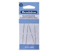 Beadalon 2.25-inch 4-Piece Big Eye Needles