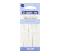 Beadalon 2.5-inch Medium Collapsible Eye Needles, Pack of 4