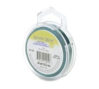 Beadalon 20-Yards Artistic 24-Gauge Wire, Aqua