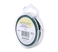 Beadalon 20-Yards Artistic 24-Gauge Wire, Green