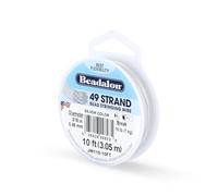 Beadalon Bead Stringing Wire, Silver