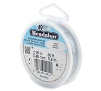 Beadalon Bead Stringing Wire, White