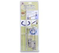 Beadalon 7/5/3/2.5/1 mm x 38.1 cm 5-Rod Professional Deluxe Coiling Gizmo, Silver