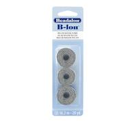Beadalon B-LON Cord, TEX 210, 0.50 mm, Gray, 20 yd ea, 3 pc