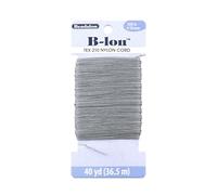 Beadalon B-LON Cord, TEX 210, 0.50 mm, Gray, 40 yd