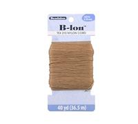 Beadalon B-LON Cord, TEX 210, 0.50 mm, Natural, 40 yd
