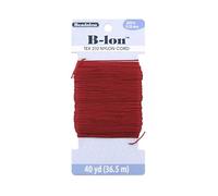 Beadalon B-LON Cord, TEX 210, 0.50 mm, Shanghai Red, 40 yd