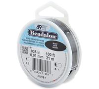 Beadalon Bead Stringing Wire, Black