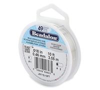 Beadalon Bead Stringing Wire, Silver