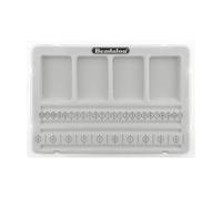 Beadalon Bracelet Bead Board W/Cover-7.75-inch x 11.25-inch, Other, Multicoloured