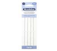 Beadalon Collapsible Eye Beading Needles, Extra Heavy, 0.60 mm / .024 inches Diameter, 5 inches Length, 4 pc