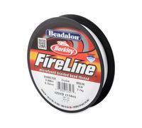 Beadalon FireLine Beading Thread by Berkley, 0.006", Break Strength 6 lb, Crystal, 125 yd