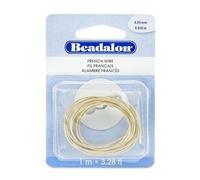 Beadalon French Wire/Bullion, Copper, Gold, X-Heavy