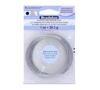 Beadalon Remembrance Memory Wire, 1 oz.