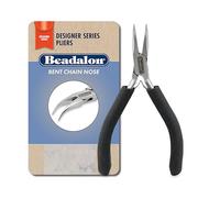 Beadalon Stainless Steel Bent Chain Nose Pliers