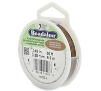 Beadalon Stringing Wire, .015 in / 0.38 mm, Stainless Steel