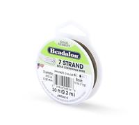 Beadalon Stringing Wire, .015 in / 0.38 mm, Stainless Steel