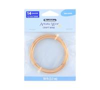Beadalon Wire Artistic Wire-Copper- 14 Gauge, 10