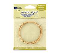 Beadalon Wire Artistic Wire-Non-Tarnish Brass- 16 Gauge, 10