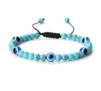 beaded adjustable 4mm tiger eye stone malachite wishing bracelets handmade bangles