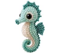 Beaded Animal Kit, 3D Cute Animals Beadwork Craft Material Kit, Funny Beading Animal Embroidery DIY Kits for Kids Adults, Interactive Seed Bead Art Animals Making Kits Novelty, for Boys Girls