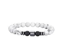 Beaded Bracelets For Men, 6Mm/8Mm Natural Stone Beaded Bracelets Set For Women,Rose Quartz Tiger Eye Stone And Agate Stretch Crystal Stacked Bangle Versatile Jewellry Gift For Mothers Day Fathers Da