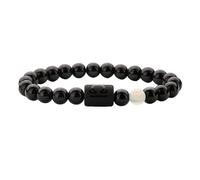 Beaded Bracelets for Men, 8mm Natural Stone Beaded Bracelets for Women,Tiger Eye Stone Beaded Zodiac Stretch Bangle Horoscope Spiritual Jewellry Gift for Libra Milky Quartz Horoscope Lovers